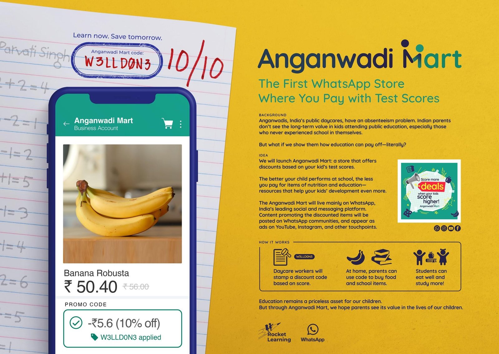 Anganwadi Mart: Young Lions Digital Competition