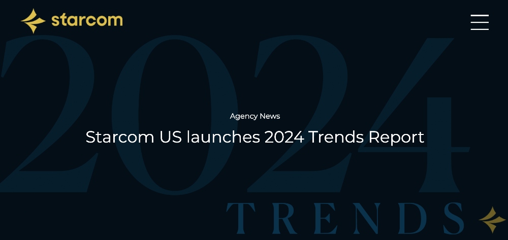 Starcom US launches 2024 Trends Report