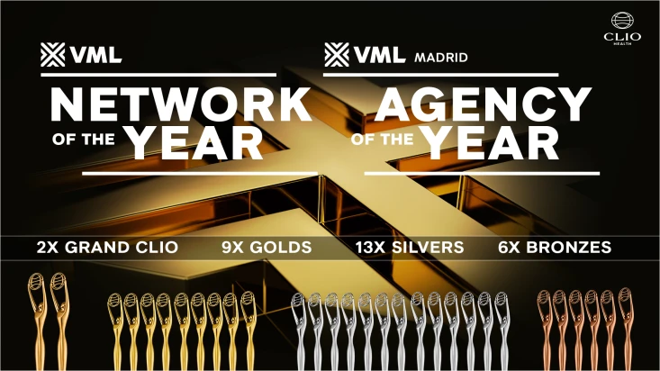 VML Recognized as Network of the Year at Clio Health Awards