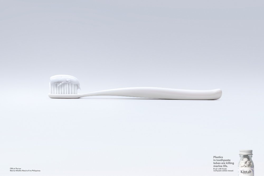 BBDO Guerrero, Kintab and MWWP show how traditional toothpaste leaves a negative impact on the environment