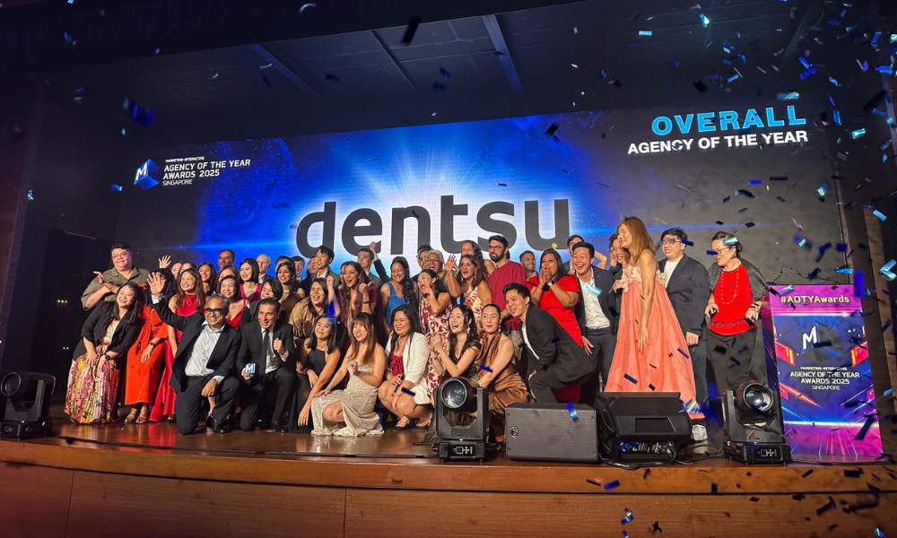 Dentsu Singapore scores Agency of the Year for the second year running with 18 wins