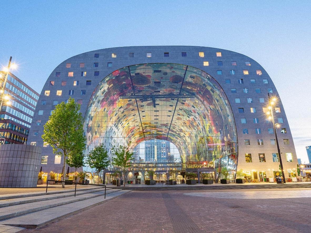 An architectural delight and a food haven