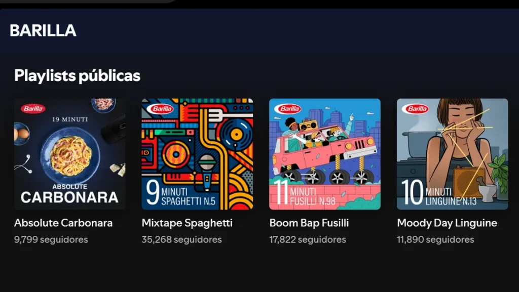 Barilla Turned Spotify into a Timer for Cooking Pasta