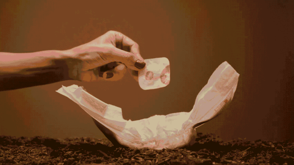 Diapers that use Fungus to Speed Up Plastic Degradation