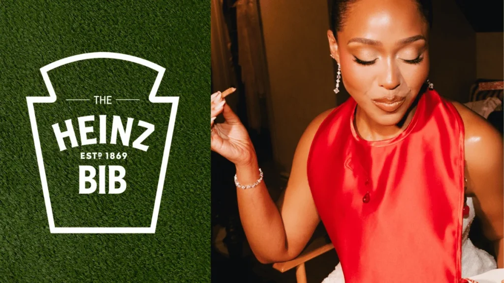 HEINZ Bib: The Bridal Bib That Protects Against Ketchup