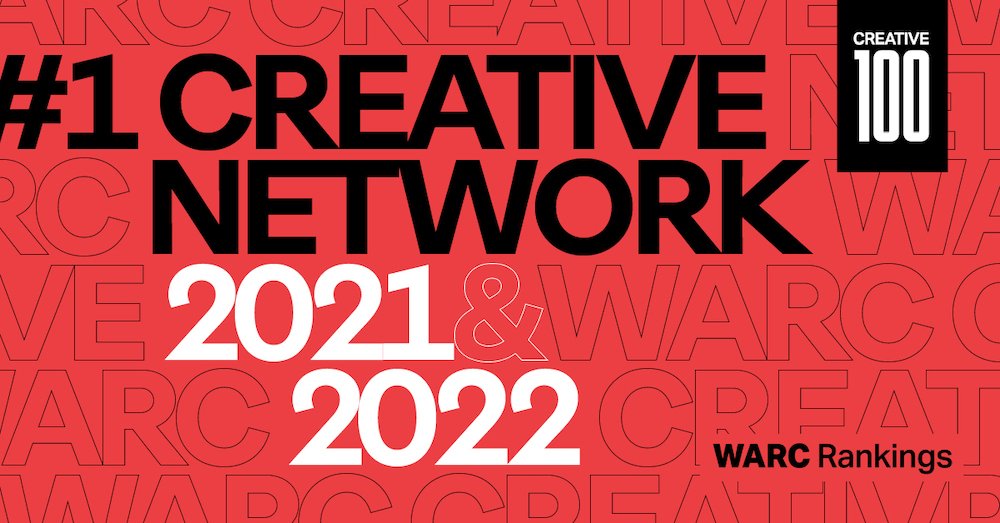 Ogilvy Named World’s Most Creative Agency Network for Second Straight Year by WARC