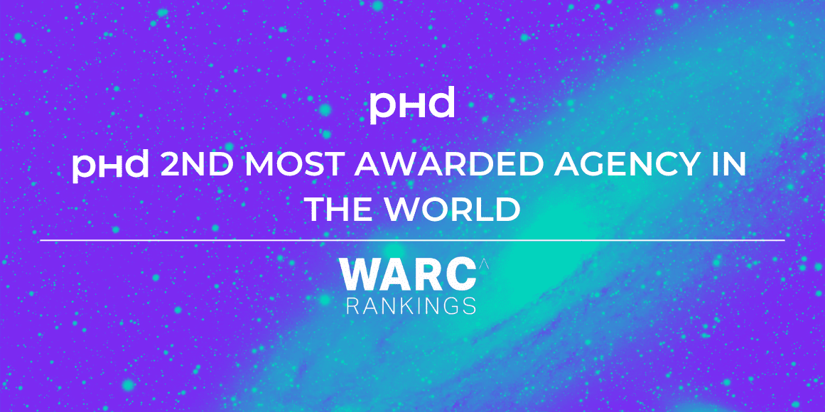 PHD 2nd most awarded agency in the world