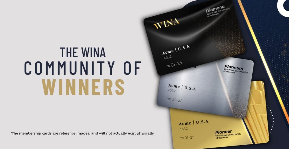 The WINA Community of Winners is Born