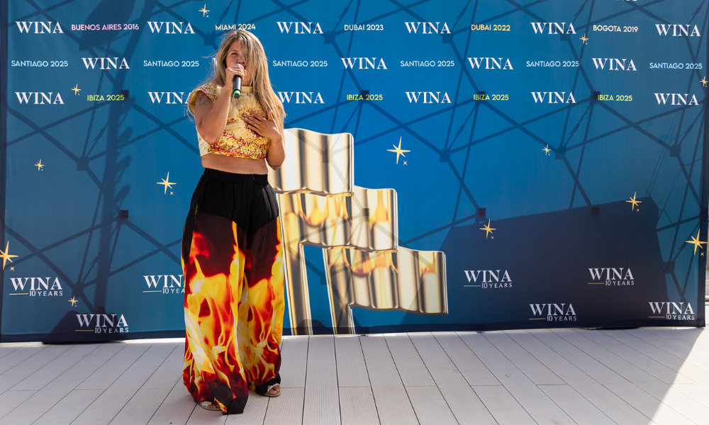 La Moros takes her sound to the 2025 WINA Awards in Ibiza