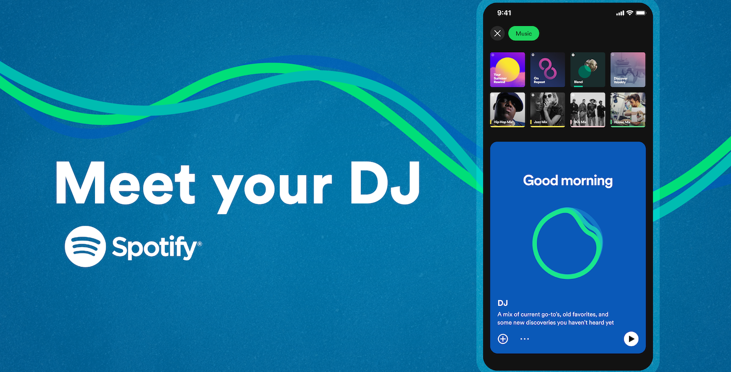 Spotify Debuts a New AI DJ, Right in Your Pocket