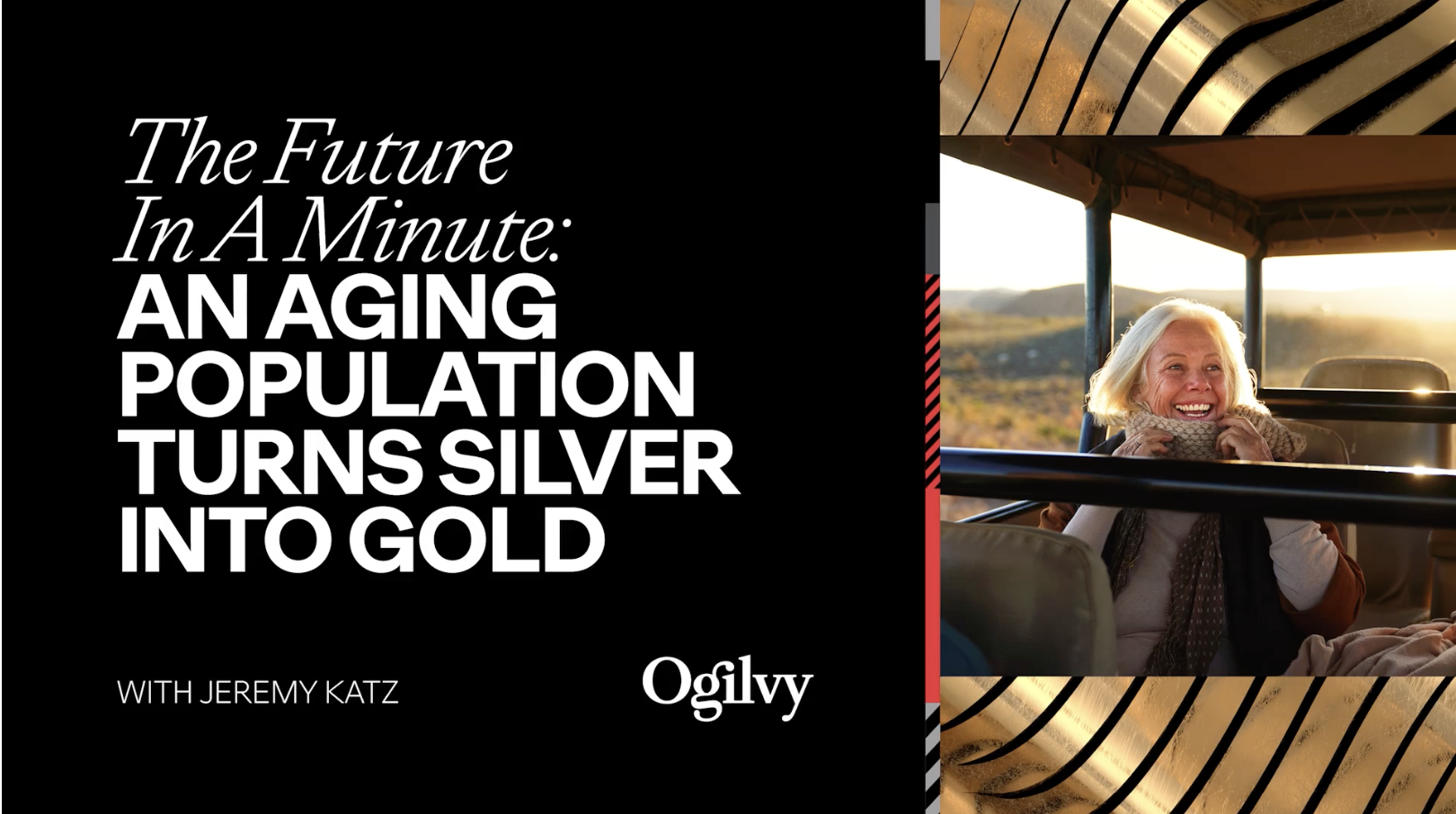 The Future in a Minute: An Aging Population Turns Silver into Gold