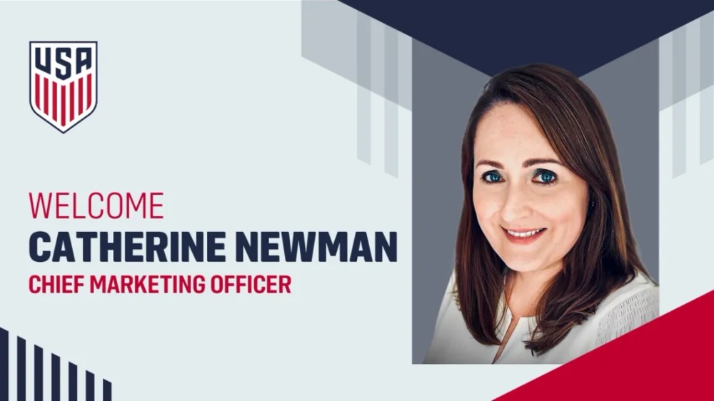 U.S. Soccer hires Catherine Newman as Chief Marketing Officer