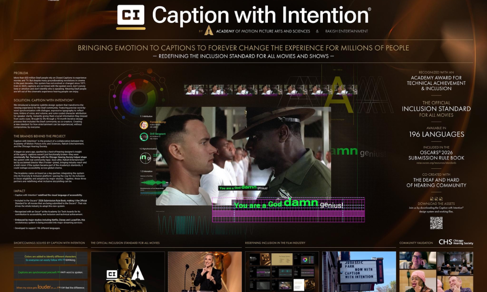“Caption with Intention” Earns Two Grand Prix at Cannes Lions 2025