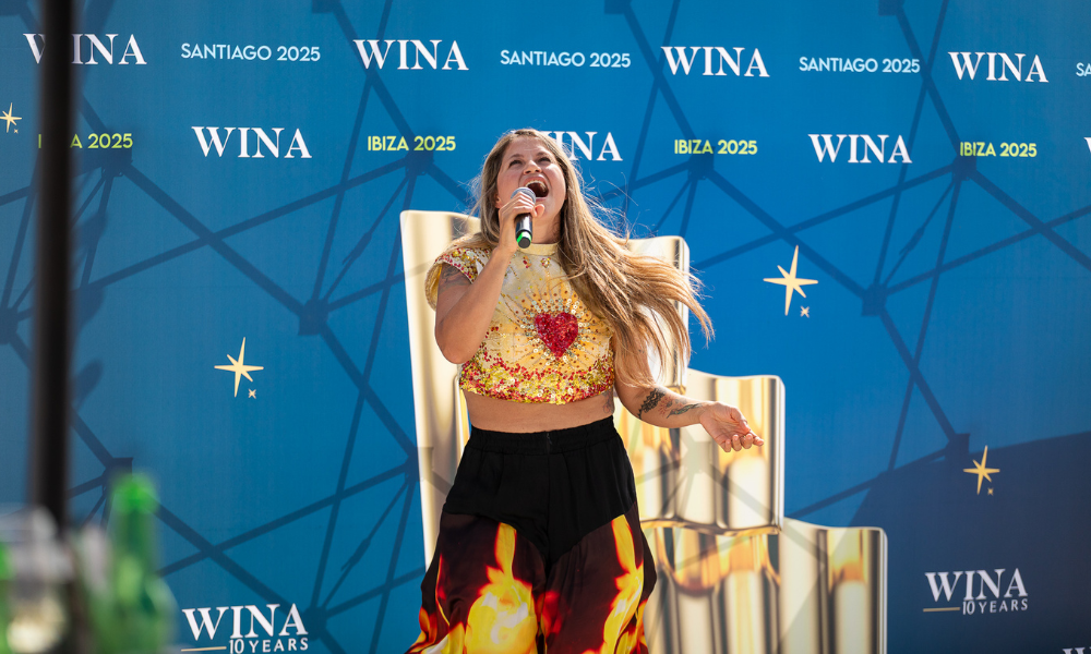 La Moros takes her sound to the 2025 WINA Awards in Ibiza