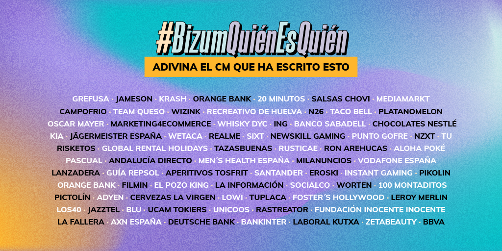 Manifiesto y BIZUM lanzan #BIZUMQUIÉNESQUIÉN, la acción más viral para celebrar el día del community manager