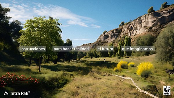 Findasense crea para Tetra Pak y WWF España, la primera campaña de concienciación que utiliza inteligencia artificial