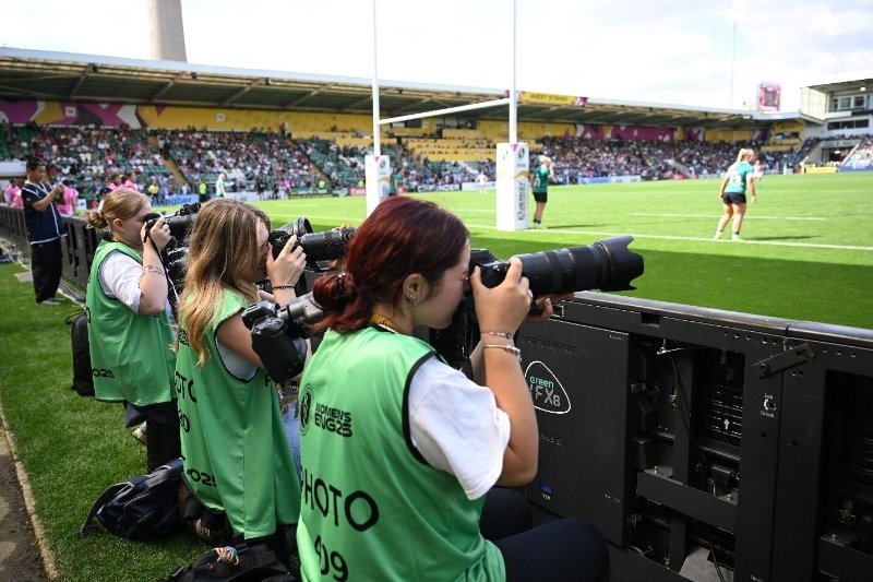 La Copa Mundial de Rugby Femenina 2025 impulsará a los fotógrafos deportivos emergentes e impulsará a más mujeres detrás del lente.