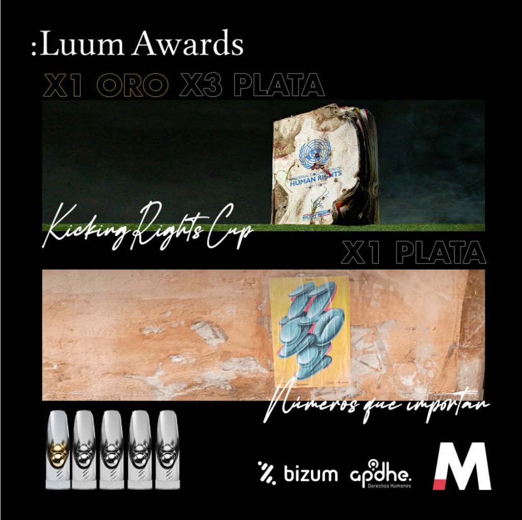 Manifiesto agencia independiente europea más premiada en los Luum Awards 2023