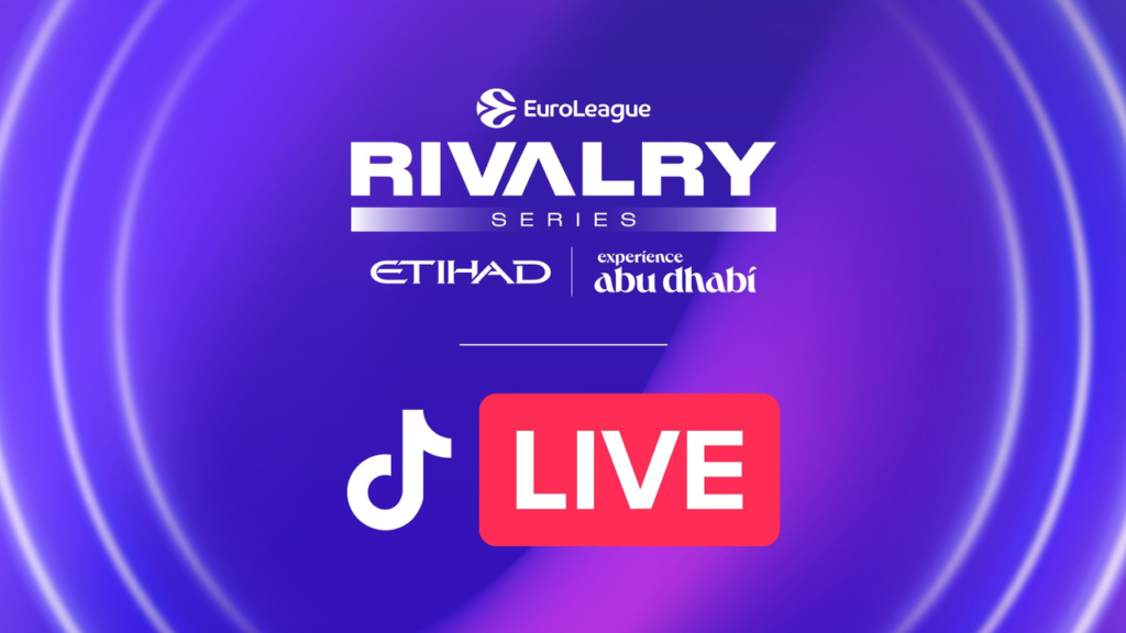Euroleague Basketball y TikTok LIVE renuevan su colaboración para la temporada 2025-26