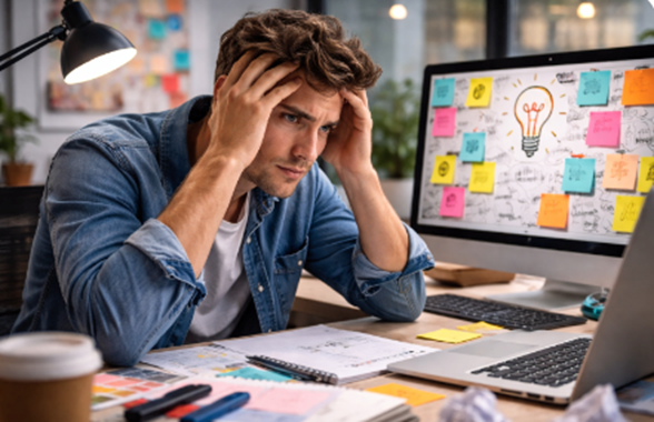 Tips para superar el bloqueo creativo