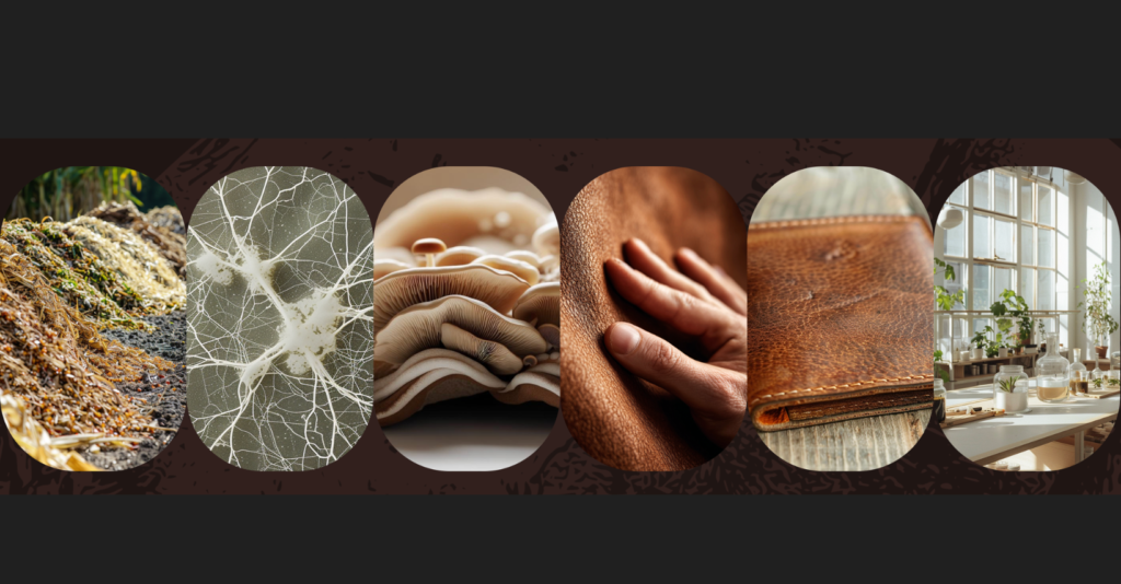 el material sostenible a base de hongos que desafía al cuero y al plástico