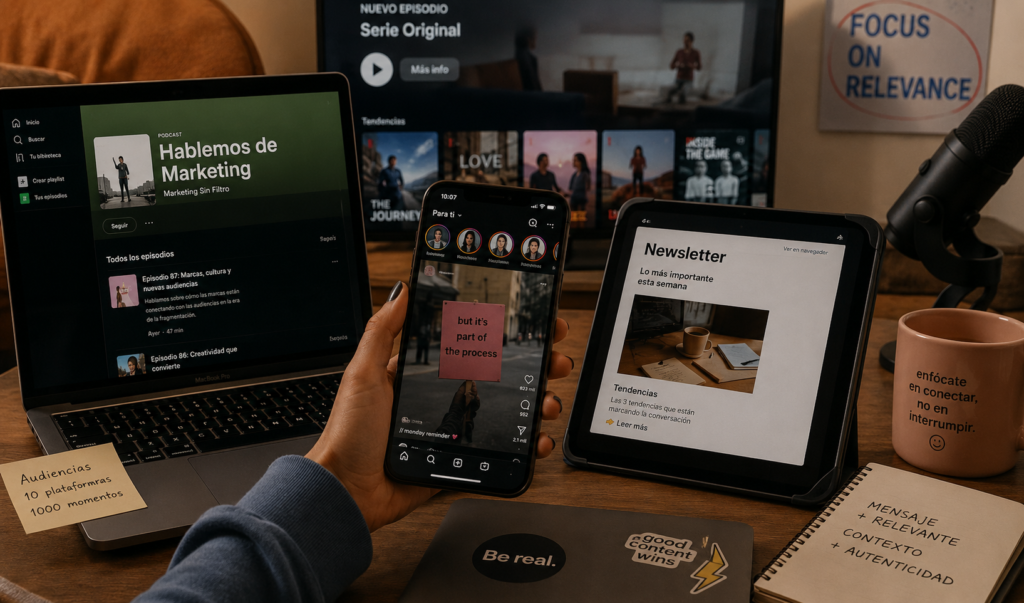 Nielsen explica cómo la fragmentación está cambiando el consumo de medios
