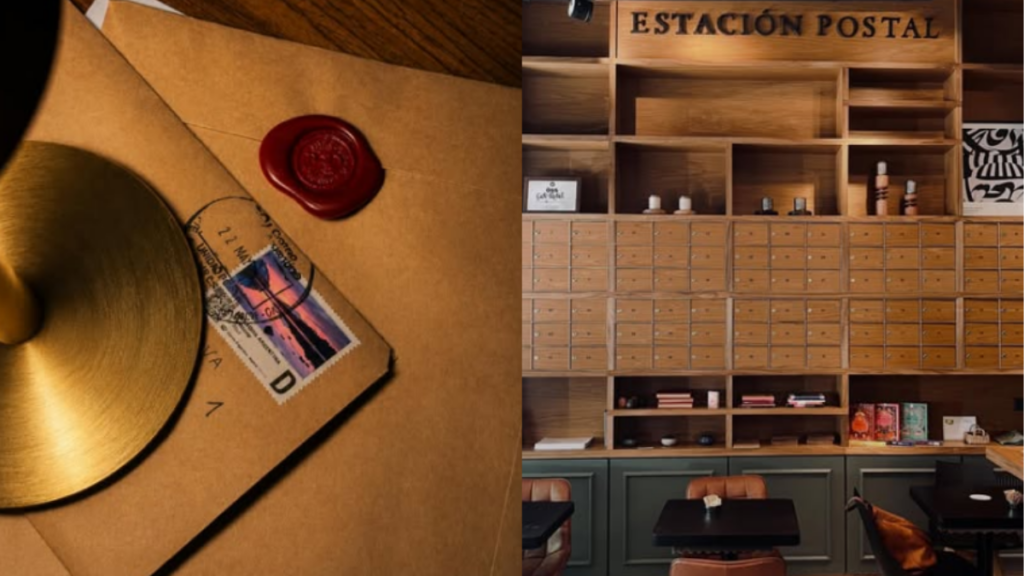 El café de Argentina donde puedes escribir y enviar cartas a mano
