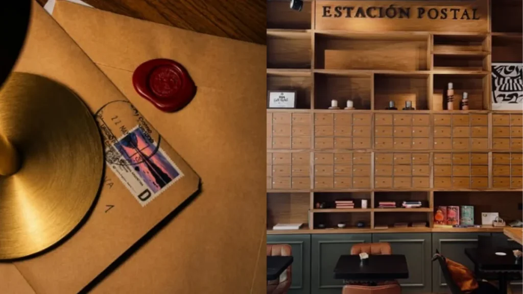 El café de Argentina donde puedes escribir y enviar cartas a mano