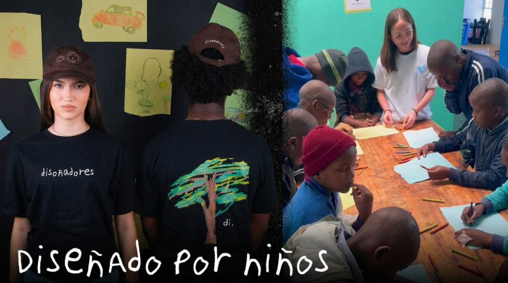 Cuando los dibujos de niños en Tanzania se convierten en una colección real de ropa