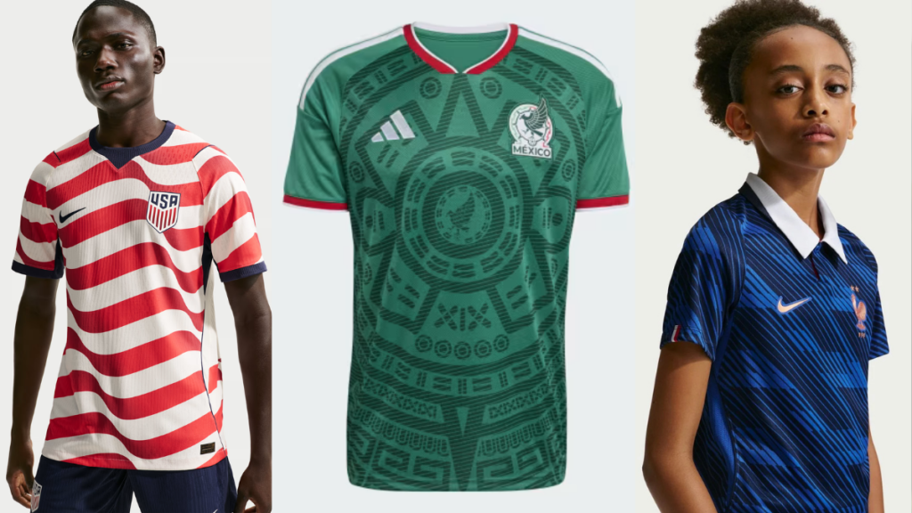 Los aciertos y errores de diseño en las camisetas del Mundial 2026