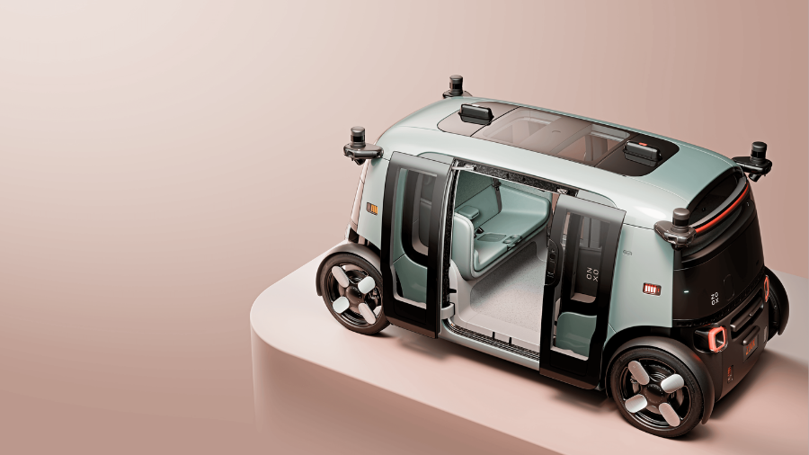 El robotaxi de Amazon que no tiene volante ni pedales